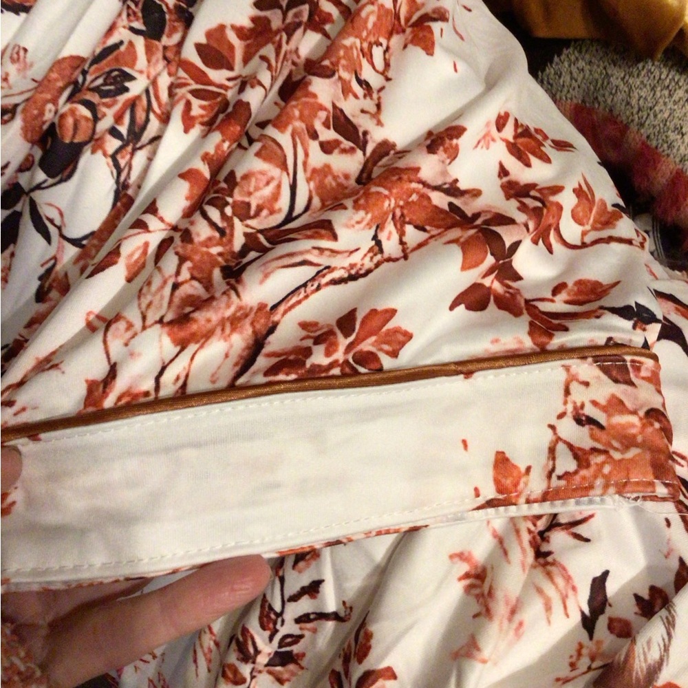 NEW ! jersey Women's Brown fox Patterned pajamas - Picture 6 of 9